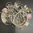 Vintage Sterling Silver Jewelry Mixed Lot 131g Bracelets Rings Pendants