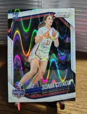 SONIA CITRON 2025-26 PRIZM WNBA WHITE SEISMIC ROOKIE #122 MYSTICS