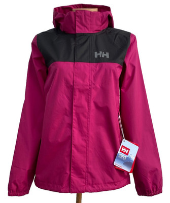 Helly Hansen Girl's Vancouver Rain Jacket MAGENTA $95, Size: 14