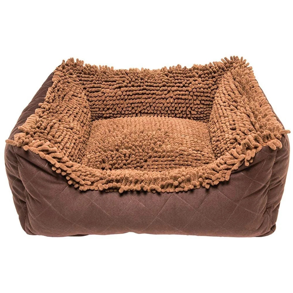 Dog Gone Smart Pet Products Dirty Lounger Bed Brown 26" X 24" Medium Super Comfy