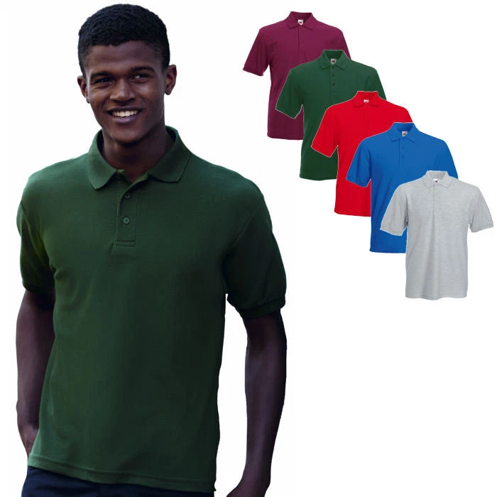 Heavy 65/35 Poloshirt Fruit of the Loom Shirt S - XXL - Bild 1 von 1