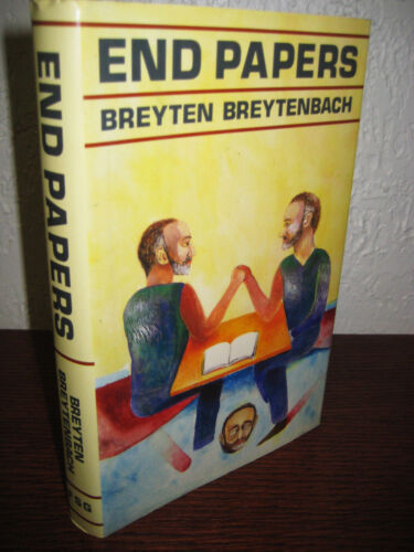 1st Edition End Papers Breyten Breytenbach Essays Letters Poetry First Printing - Picture 1 of 3