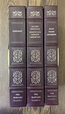 Harvard Classics Lot 3 Grimm Aesop Andersen Christian Hebrew Confucian Emerson