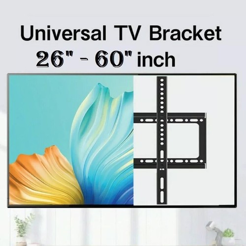 TV WALL BRACKET MOUNT SLIM FOR 26 30 32 40 42 50 63 INCH FLAT 3D LCD LED PLASMA - Picture 19 of 20