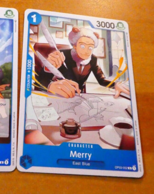 ONE PIECE PILLARS OF FORCE ENGLISH CARD GAME KARTE OP03 052 IN ENGLISCH NM