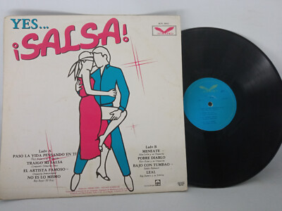 Various Yes ¡Salsa! Icaro Vinyl LP Record Vintage Latin Compilations Rare