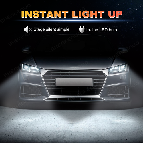 Led headlight bulbs high low beam Conversion Kit 6000K Super Bright White 2PCS - Picture 68 of 94