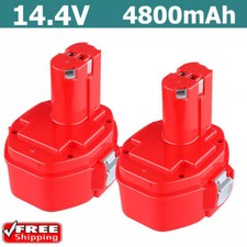 2X 14.4V Battery 14.4 Volt PA14 NiMH 14.4V 1420 1422 1433 6228D 8433D for Makita