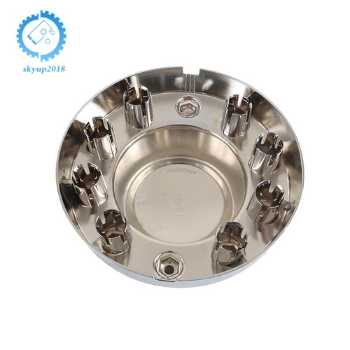 Chrome Rear Wheel Center Cap Cover Cab&Chassis For Dodge Ram 2011-18 4500&5500 - Picture 11 of 15