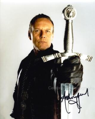 ANTHONY HEAD as Uther Pendragon - Merlin GENUINE SIGNED AUTOGRAPH