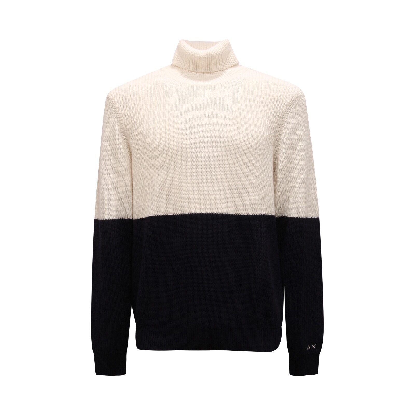 1729AZ МУЖСКОЙ СВИТЕР С ВЫСОКИМ ВОРОТОМ ИЗ ШЕРСТИХЛОПКА DOLCEVITA UOMO SUN 68 24190₽