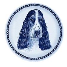 Cocker Spaniel - English - Dog Plate made in Denmark from the finest European Po