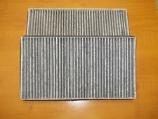 Cabin Air Filter Set Charcoal Carbon BMW E60 525i 530i 528i 550i 645ci 650i  823