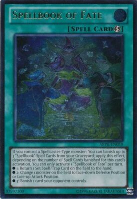 Spellbook of Fate - ABYR-EN059 - Ultimate Rare - Unlimited Edition Near  Mint - Y | eBay
