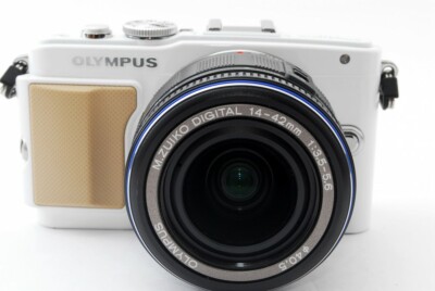 Olympus PEN E-PL5 16.1MP 14-42mm Lens Kit White [Exc+++] w