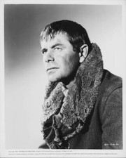 actor Glenn Ford, in costume, for Columbia Pictures, 1956 Old Photo