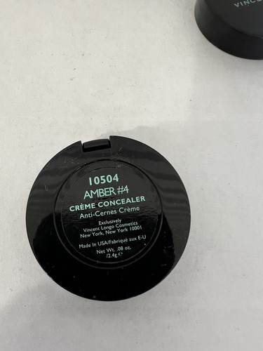 Vincent Longo Creme Cream Concealer Makeup #10504 Amber Eye Circles Lot of 9 - Picture 10 of 10