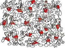 Mickey Mouse Inspired By Keith Haring  - Tony Fernandez -Exclusive Edition