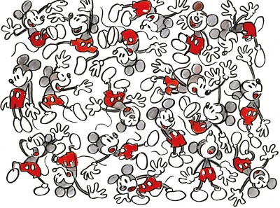 Mickey Mouse Inspired By Keith Haring - Tony Fernandez -Exclusive