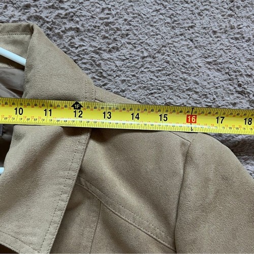 Giacca blazer vintage TanJay scamosciata donna taglia 14 - Foto 6 di 7