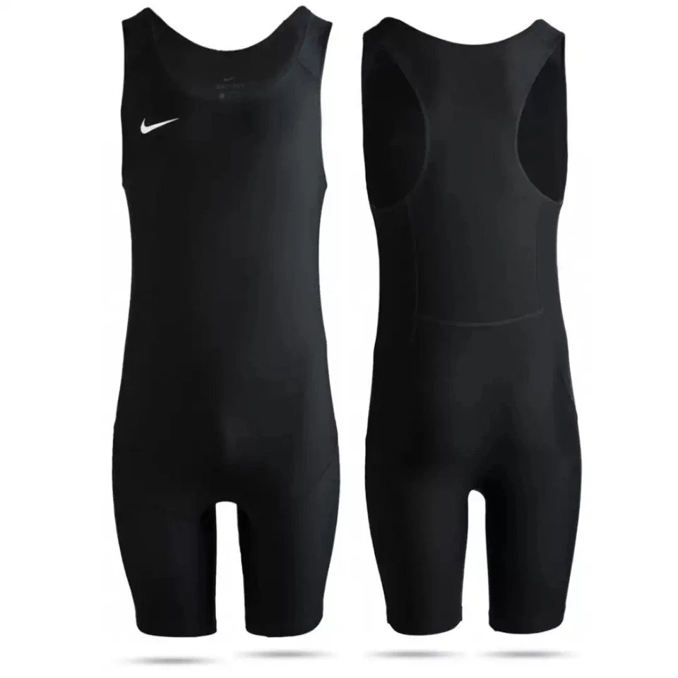 Nike Men's Weightlifting Singlet 652863 Training Powerlifting Suit - Image 3 of 4