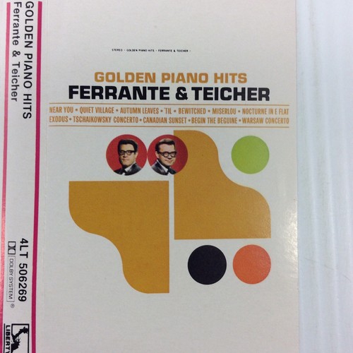 Golden Piano Hits Ferrante & Teicher Music Cassette Tape - Picture 9 of 12