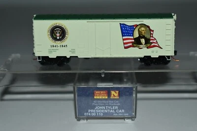N Scale MTL 07400110 John Tyler 40' Single Door Boxcar 1841-1845 C20594 - Image 1 of 2
