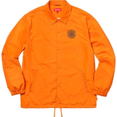 Supreme x Spitfire Coaches Jacket Bright Orange XL | eBay