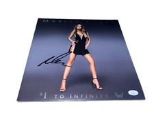 Mariah Carey Signed Album #1 To Infinity JSA Lp Vinyl Mariah Carey Signed Album #1 To Infinity JSA Lp Vinyl