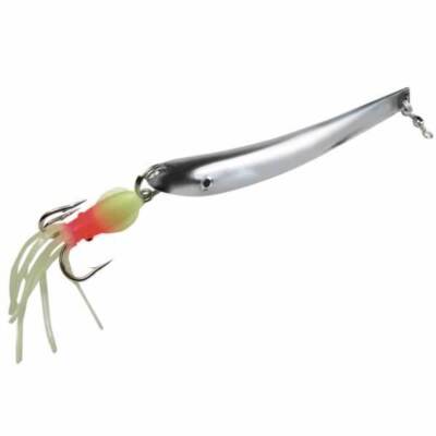 Seabehr Bananen-POWER-Pilker  mit Flügeloctopus, bleifrei 100g-500g Taumelpilker