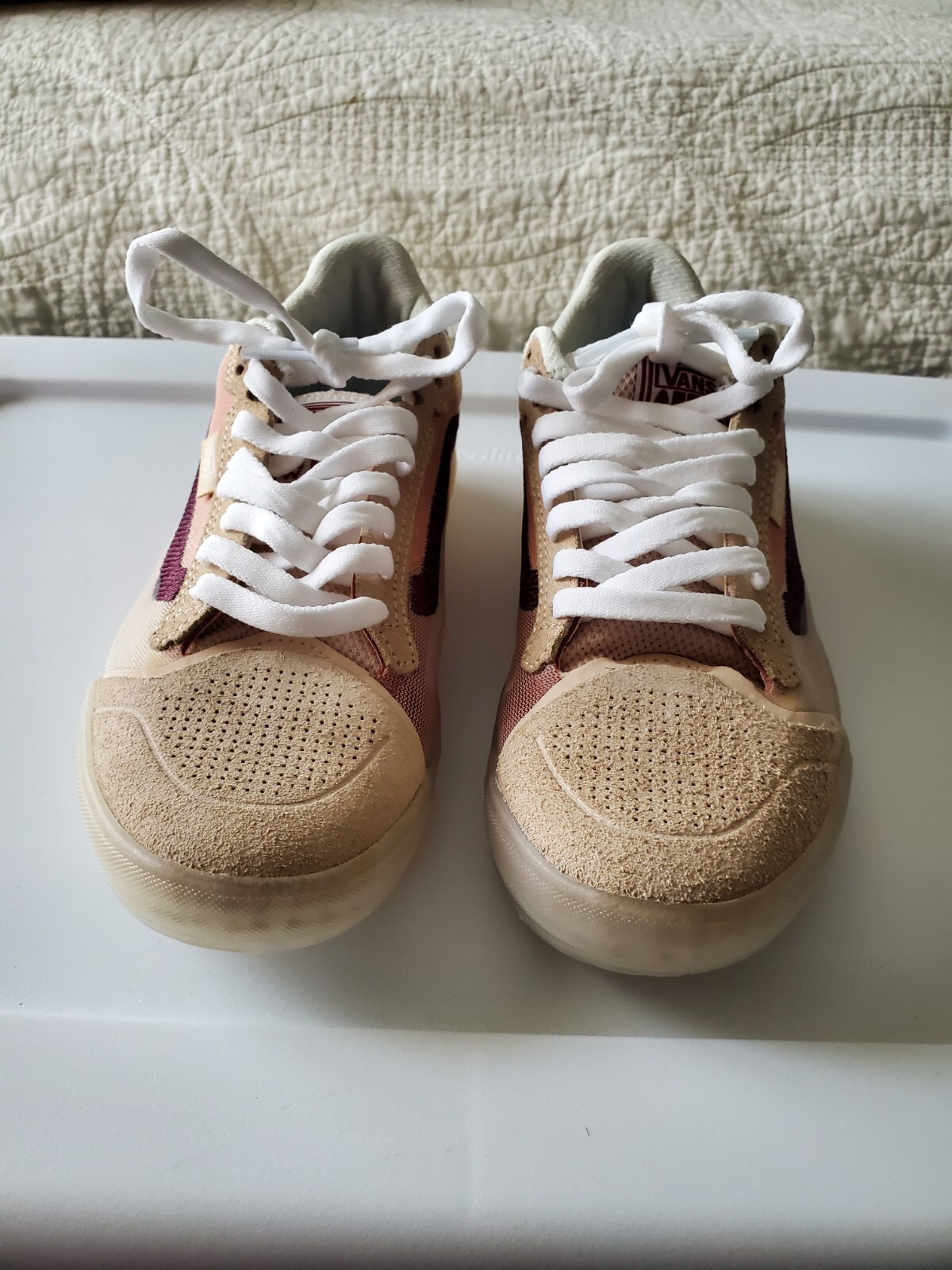 Vans Skateboard Shoes Gradient Block EVDNT Ultimate Waffle Women's Size 7  Shoes image 2