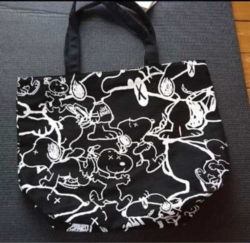 【Set】KAWS x Uniqlo Lona Bolso kaws tokio primer auténtico Japón Nuevo - Imagen 6 de 6