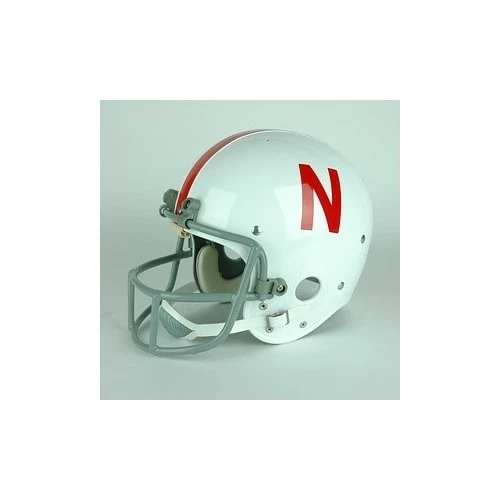 NEBRASKA CORNHUSKERS 1970-1981 Vintage Riddell TK Suspension Football Helmet - Image 4 of 4