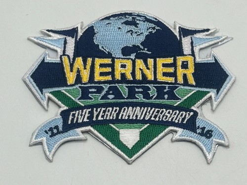 Omaha Storm Chasers Werner Park 5 Jahre Jubiläum Minor League Baseball Aufnäher - Bild 5 von 5