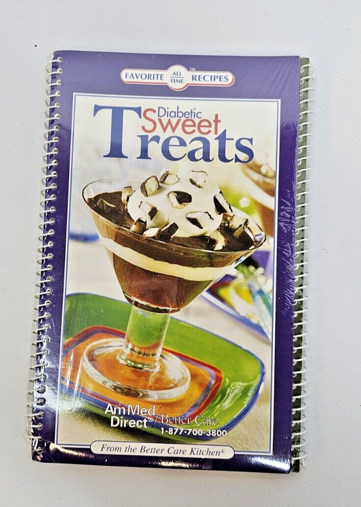2008 Diabetic-Friendly Sweet Treats & Savory Soups Salads Cookbook  