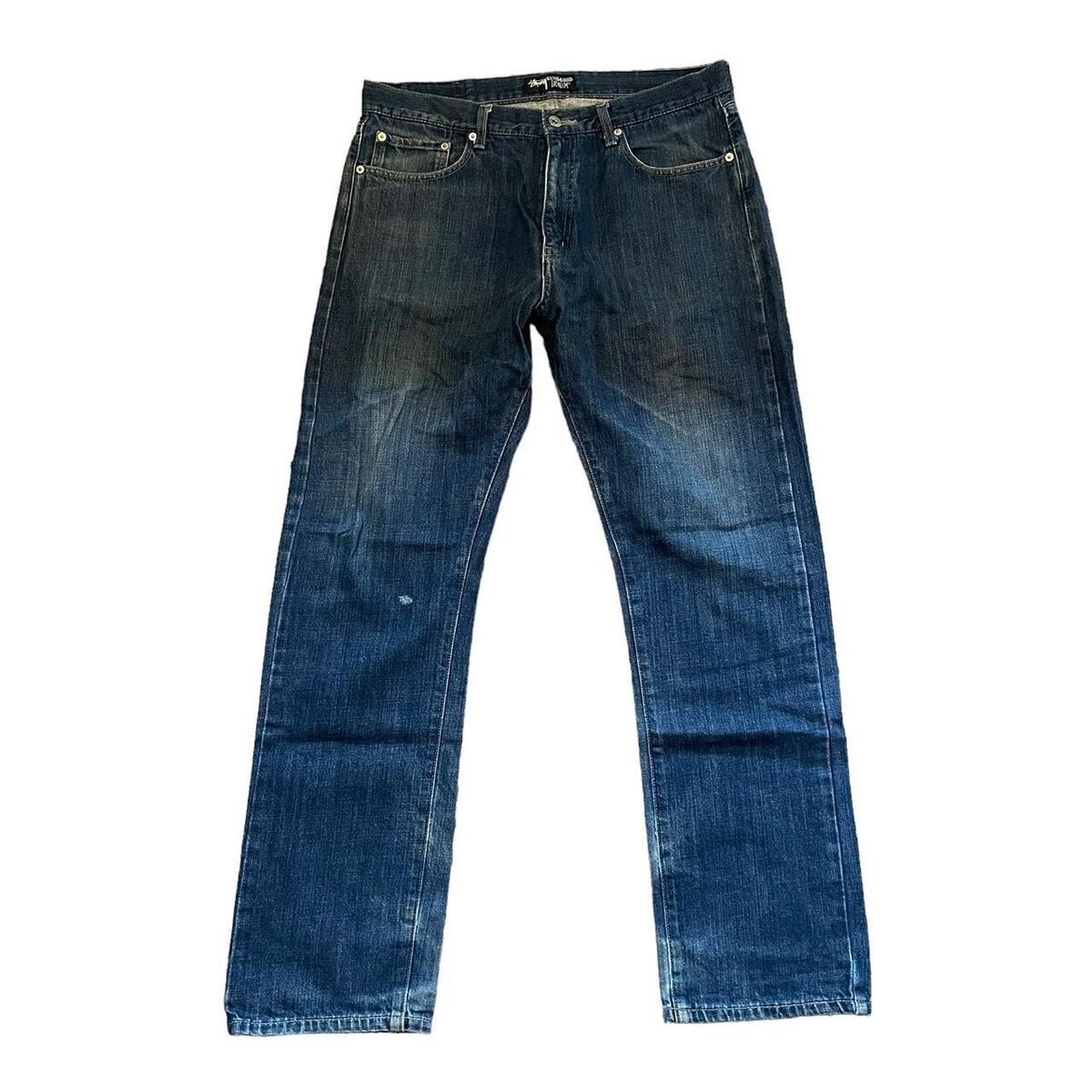 Stussy SS logo denim jeans | eBay Stussy SS logo denim jeans | eBay