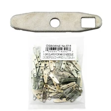 C.S. Osborne 144 Pcs. Tufting Clasps #614 Made In USA