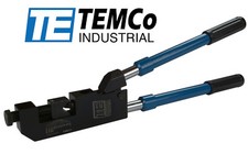 TEMCo HD 10GA–400mcm DIELESS INDENT LUG CRIMPER TOOL Battery Terminal Cable Wire
