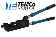 TEMCo HD 10GA–400mcm DIELESS INDENT LUG CRIMPER TOOL Battery Terminal Cable Wire