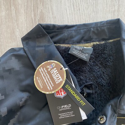 Nike On Field Las Vegas Raiders Salute to Service Black Camo