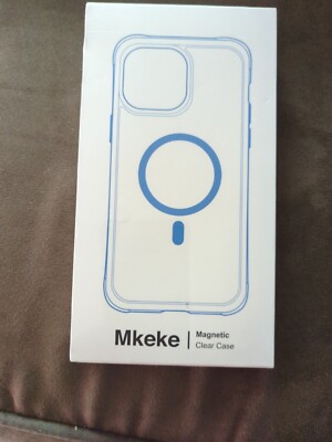 Mkeke iphone 13/14 case regular size, magnetic, shockproof, easy installation,