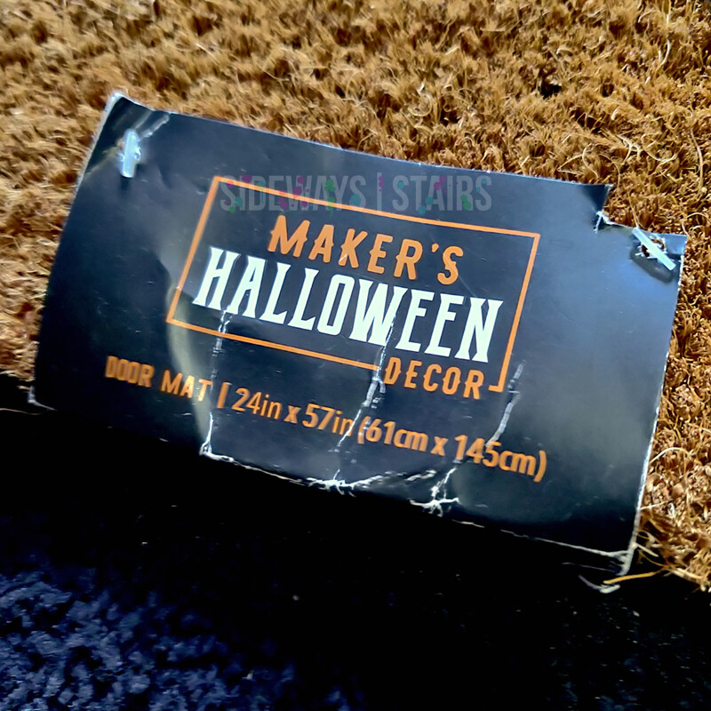 HALLOWEEN BATS DOORMAT 57