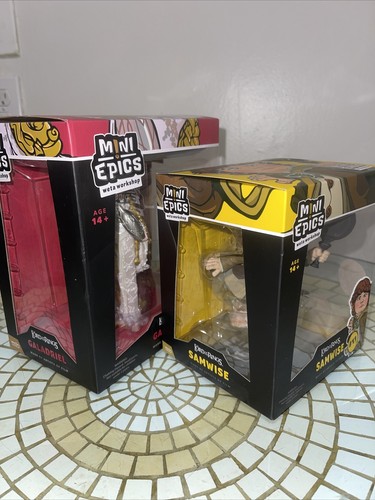 Samwise & Galadriel- Lord of the Rings - Mini Epics - Weta Workshop - Ultra Rare | eBay