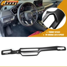 Matte Carbon Center Dashbaord Strip Trim For Acura Integra DE5 Type S 2023-2025