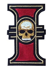 SKULL GOTHIC 3.5 Inches iron on patch