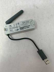 Microsoft Xbox 360 OEM Wifi Wireless Adapter Tested Works Poor Condition *Read*