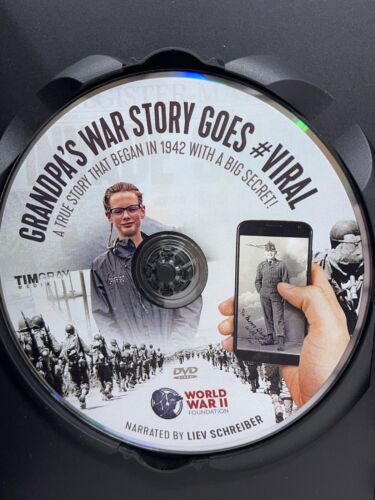 Grandpa’s War Story Goes Viral DVD (PBS, 2020) Jim Schmidt WW2 — VERY RARE HTF - Picture 3 of 3