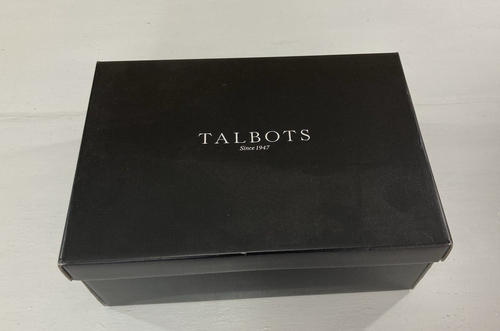 Talbots Wedge Heels Women's 8.5 M Indigo Blue Laney Criss Cross Shoe Preppy - Picture 9 of 10
