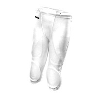 Riddell Youth Integrated Knee Practice Football Pants - Size: Medium, White Riddell Youth Integrated Knee Practice Football Pants - Size: Medium, White