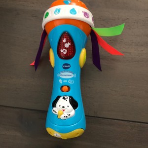 vtech babble and rattle microphone